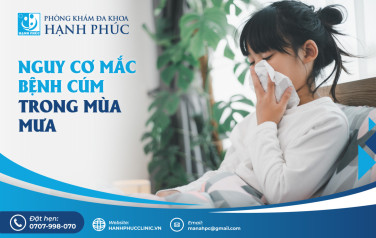 NGUY CƠ MẮC BỆNH CÚM TRONG MÙA MƯA