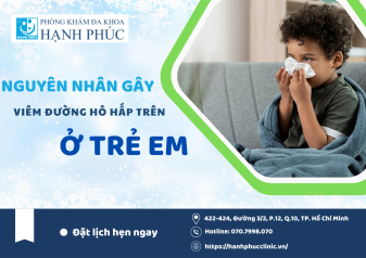VIÊM HÔ HẤP TRÊN Ở TRẺ EM