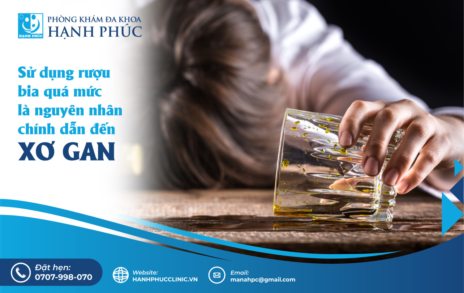 UỐNG RƯỢU BIA QUÁ MỨC CÓ DẪN ĐẾN XƠ GAN?