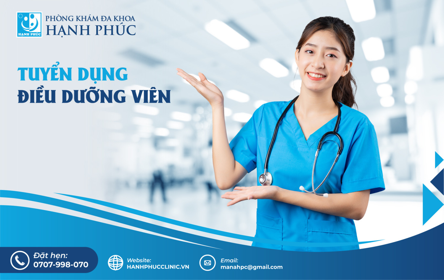 TUYỂN DỤNG: ĐIỀU DƯỠNG VIÊN