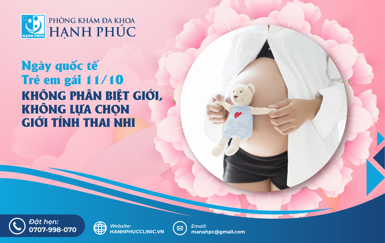 KHÔNG PHÂN BIỆT GIỚI, KHÔNG LỰA CHỌN GIỚI TÍNH THAI NHI