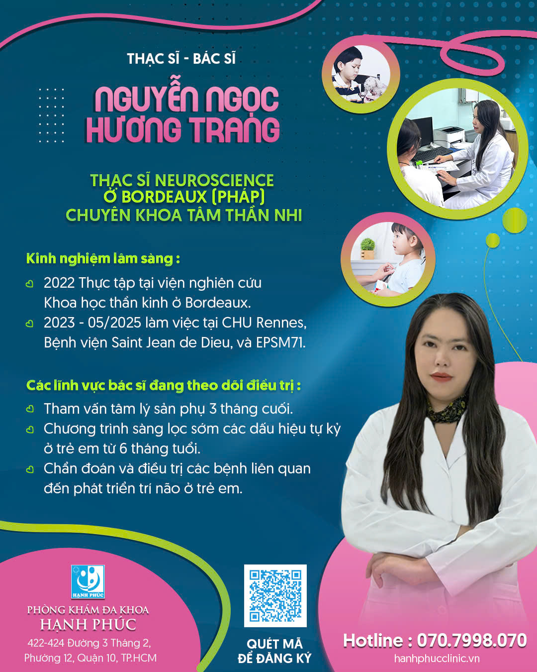 GIỚI THIỆU BS TÂM THẦN NHI